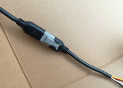 Универсален мощен LED ЛЕД 100W фар халоген лампа 12V - 24V с DRL/parking светлина бяло-жълто за АТВ джип камион трактор
