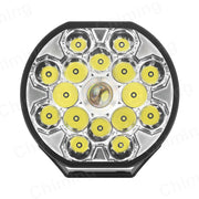 LED Халоген 22см Фар Бяла Светлина + Бяла и Жълта Габаритна 80W 9100lm 12V 24V Е-марк Е9 Бус Ван 4х4 Джип ATV Камион Трактор