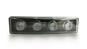 1бр Оранжев LED преден габарит маркер за Скания Scania- 180mm x 40 mm с букса
