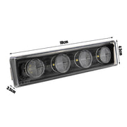 1бр Оранжев LED преден габарит маркер за Скания Scania- 180mm x 40 mm с букса