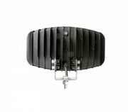 Качествен LED ЛЕД 55W диоден фар халоген лампа 12V - 24V с DRL светлина бяло-жълто за АТВ джип камион трактор