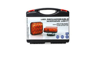 Wireless Безжични Аварийни Сигнални Блиц Светлини Лампи Маяк с Mагнит 12v 24v LED Оранжеви с 12 режима на работа