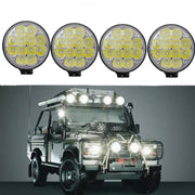 LED халоген-прожектор алуминиев – 12 диода, 36W
