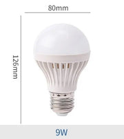 Подвижна работна LED лампа с щипки кабел и ключ 12V 9W