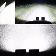 Мощна LED офроуд светлина прожектор с ангелски очи за джип и камион