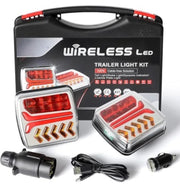 Безжични Wireless Led Лед стопове стоп светлина с магнит 12V за ремарке каравана кемпер колесар
