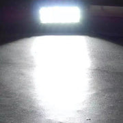 LED бар 36W, 12 диода x 3W, долно захващане