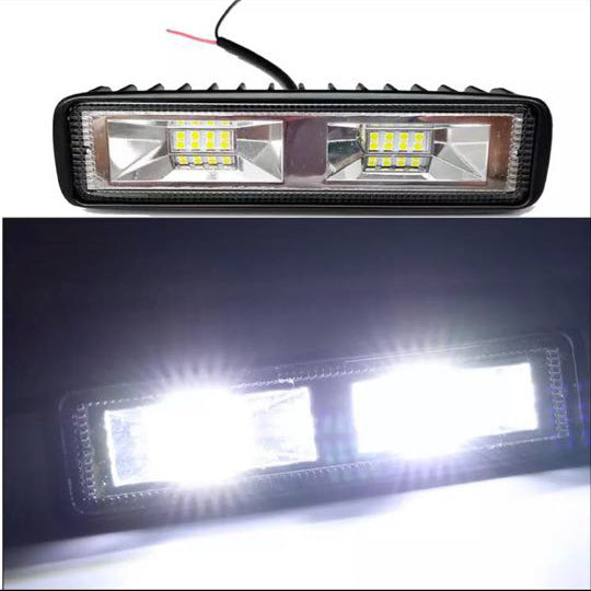 Мощен диоден прожектор халоген 12 SMD 18W - LED бар