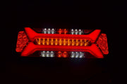 LED стоп с динамичен мигач, Неон, L=R, 12/24V