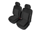 Комплект 1+1 Тапицерия Kegel за две единични предни седалки на Ford Focus 2003-2014 Mk2 Mk3 Черна Текстил