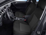 Пълен Комплект Тапицерия Kegel за предни+задни седалки на Volkswagen Golf 7 VII 2012-2019 Черна Текстил