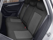 Пълен Комплект Тапицерия Kegel за предни+задни седалки на Volkswagen Passat B7 2010-2014 Черна Текстил