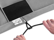Висококачествено Покривало Kegel серия Mobile Garage размер S2 за хечбек 320-332см x 125-135см, сиво