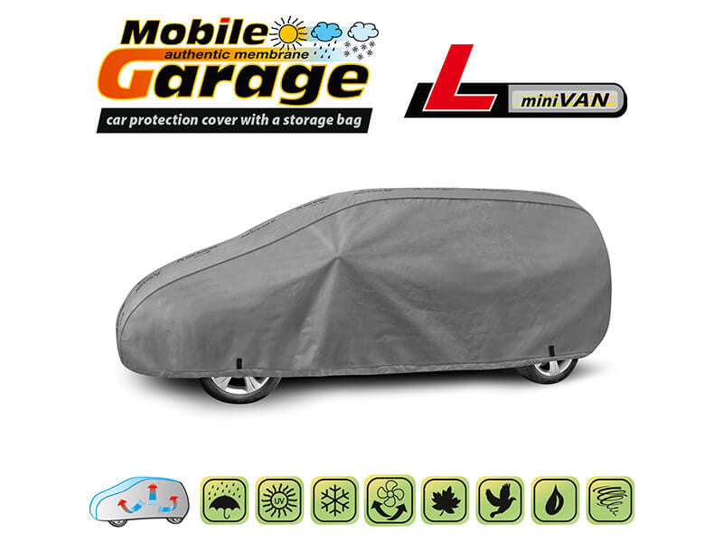 Висококачествено Покривало Kegel за Миниван Mini Van Серия Mobile Garage размер L 410 - 450см х 130 - 140см
