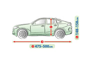 Висококачествено Покривало Kegel за Джип SUV Серия Mobile Garage размер XL 475 - 500см х 148 - 158см