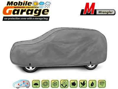 Висококачествено Покривало Kegel за Jeep Wrangler Серия Mobile Garage размер M 385 - 425см х 150 - 160см