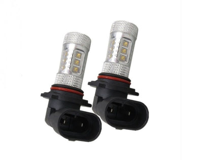 Комплект LED Диодни Крушки С Лупа HB4 9006 За Халогени
