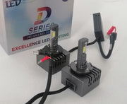 LED крушки ксенон директна замяна без баласт 12V, D1R, D1S, D2R, D2S, D3R, D3S, D4R, D4S, кутия 2бр.