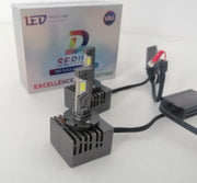 LED крушки ксенон директна замяна без баласт 12V, D1R, D1S, D2R, D2S, D3R, D3S, D4R, D4S, кутия 2бр.