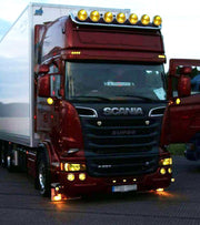 Десен ЛЕД LED Диоден фар халоген За Scania P G R T след 2004 жълта светлина