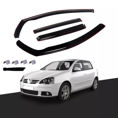 Комплект от 4бр. ветробрани за VW GOLF 5 5 врати Хечбек HTB 2003 - 2008