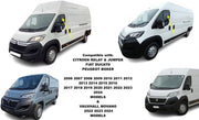 Комплект от 2бр. ветробрани за FIAT Ducato / Peugeot Boxer / Citroen Jumper 3 след 2006 Opel Movano след 2022
