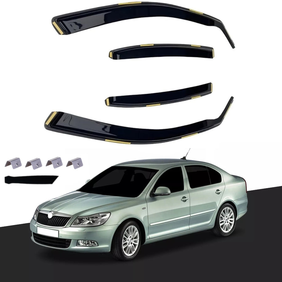 Комплект от 4бр. ветробрани за SKODA OCTAVIA SEDAN 2004 - 2013 MK2