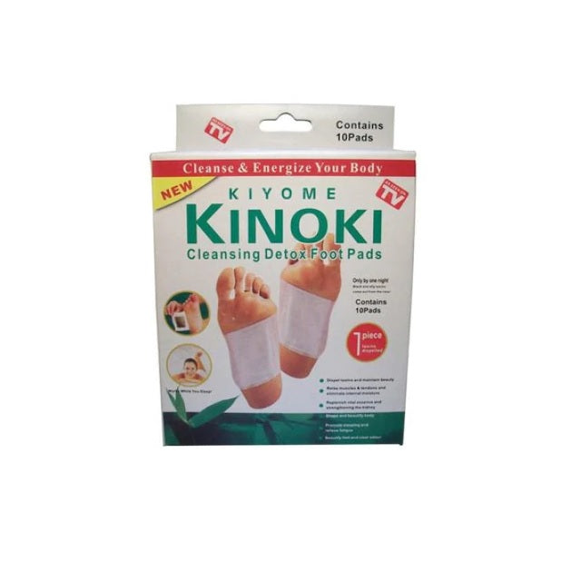 10 бр. Детоксикиращи пластири за ходила KINOKI с бамбукова киселина