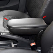 Капак за подлакътник VW Golf 4, Bora, Beetle, Polo, Passat, Jetta,Skoda MK1 с черно кожено покритие
