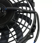 Универсален електрически вентилатор перка за радиатор – 9 инча (23 см), 12V, 80W, ABS и стомана, безшумен