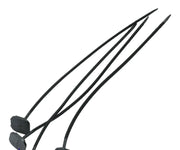 Универсален електрически вентилатор перка за радиатор – 10 инча ( 25см), 12V, 80W, ABS и стомана, безшумен