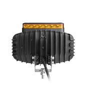 LED Халоген Фар 3 Функции DRL бяла/оранжева светлина с 360° аварийна лампа с 4 функции на премигане 12-24V за джип камион агротехника и др.