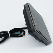 LED оранжев сигнален габарит с 70 диода, 12-24V, опушен