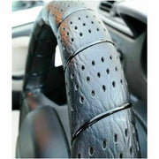 Калъф за волан Ретро черен, размер 35-41 cm