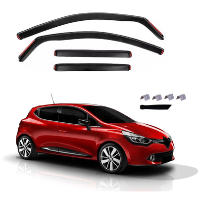 Комплект от 4бр. ветробрани за Renault Clio 4 Хечбек 5 врати 2012-2019