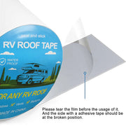Бутилова Тиксо водоустойчиво за изолация за Покриви - 10см х 5м - RV ROOF TAPE