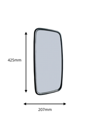 Комплект от 2 бр. универсални огледала за обратно виждане с основа 425 mm x 207 mm за камион автобус строителни и селскостопански машини и др.