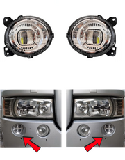 Комплект външни долни LED халогени – допълнителни дълги светлини за SCANIA серия P, G, R, T 2004-2017