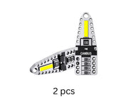 Комплект 2 бр. LED крушки T10, W5W, CANBUS, 6000K бяла светлина, 200 лумена, 12V – блистер