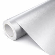 Професионално декоративно автомобилно фолио Brushed Silver 1.52 x 18M