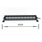 9D 63 СМ Led Bar Лед Бар Hi/Lo Kъси Дълги Водоустойчив Удароустойчив 12V 24V 12800 LМ 160W С Лупи Off-Road Лед Бар За Джип ATV
