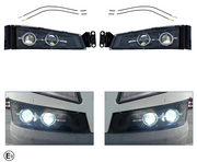 Комплект LED халогени, фарове за мъгла с двойна лупа за VOLVO FH4 / FM4 (2013–2019)