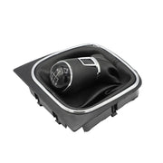 Топка скоростен лост с маншон от еко кожа 5 скорости за VW Golf Mk 5, Mk 6, Scirocco Mk3, Jetta Mk6, VW EOS, 6 Viteze ОЕМ 1K0711113