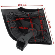 Топка за скоростен лост + маншон с рамка за Fiat Ducato, Peugeot Boxer и Citroen Jumper – 6 скорости – OEM 1608508580 / 46314090 / 55348945