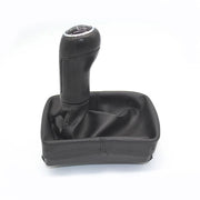 Топка Скоростен Лост с Маншон От Еко Кожа За VW Polo Mk4 5 Скорости ОЕМ 6Q2711113F