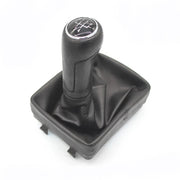 Топка Скоростен Лост с Маншон От Еко Кожа За VW Polo Mk4 5 Скорости ОЕМ 6Q2711113F