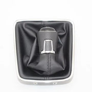 Топка Скоростен Лост с Маншон От Еко Кожа За Volkswagen Tiguan I, Sharan II, Golf Plus 6 Скорости ОЕМ 5N0711113Q