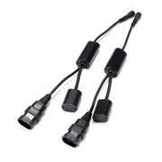 Комплект H8 40W LED Angel Eyes крушки за BMW – CANBUS, жълта / оранжева светлина, OEM 63217760782