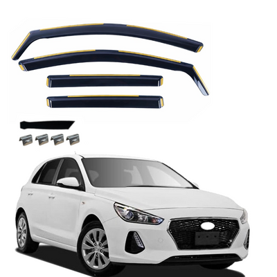 Комплект от 4бр. ветробрани за Hyundai i30 III 2017-2024