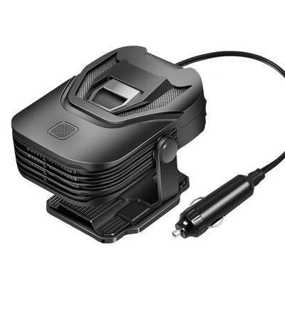 Автомобилна печка с вентилатор 4 сезона 12V 150W – режим отопление / вентилатор, размразяване и обезпотяване, въртяща стойка